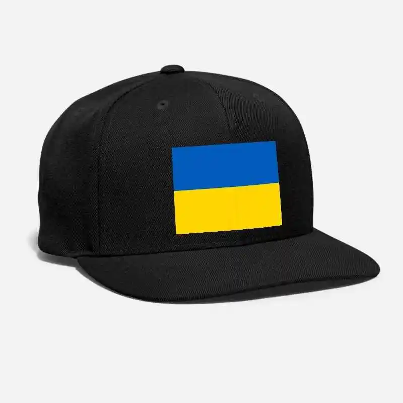 

Ukraine Flag Embroidered Customized kiev Emblem Badge Soviet Union Russia CCCP banner Country Unisex Adjustable Snapback hat