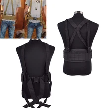 Для взрослых Molle тактический пояс с подтяжками h-образной формы для страйкбола