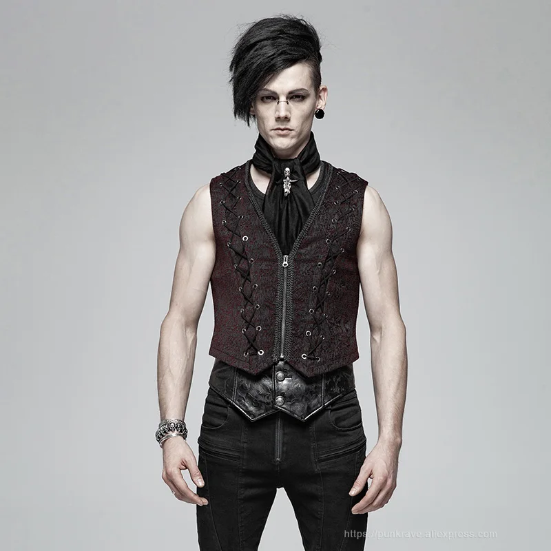 Punk Rave New Men's Goth Visual Kei 