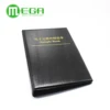 Condensador de resistencia SMD surtido de componentes electrónicos libro de muestra 20 páginas usando diseño de estilo de libro ► Foto 1/3