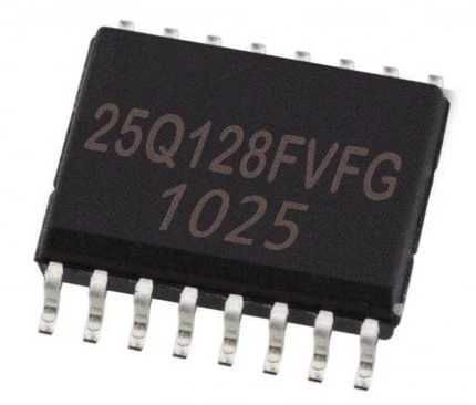 W25Q128FVFG W25Q128 SOP16 5 шт. | Электронные компоненты и принадлежности
