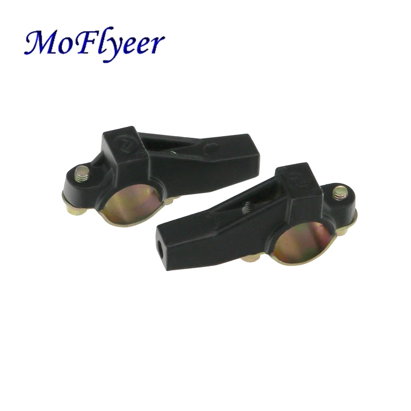 

MoFlyeer Motorcycle Modified 8mm Back Rearview Mirror Bracket Mount Handlebar Holder