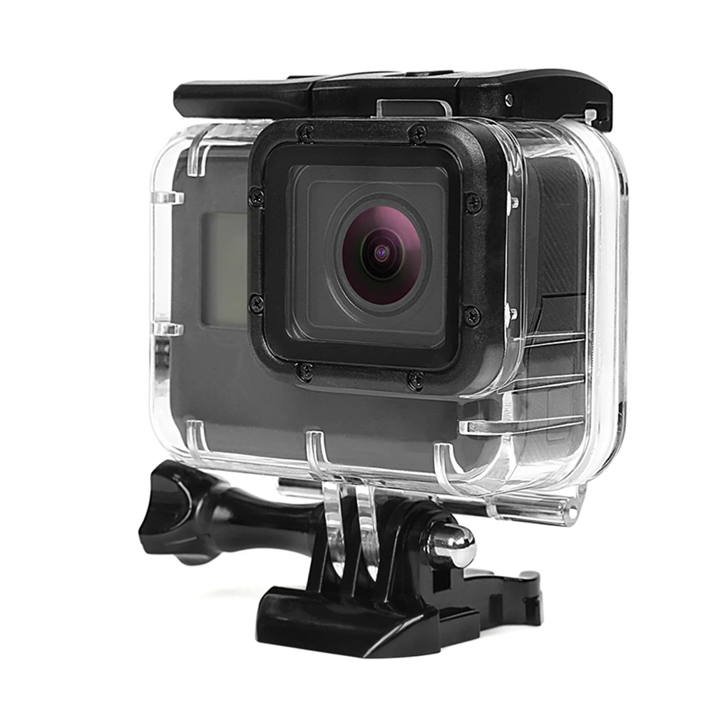 Защитный чехол для GoPro Hero 7 6 5 черный водонепроницаемый камеры 40 м|Чехлы