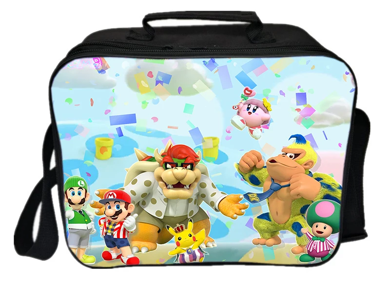 Сумка для обеда Super Mario модный новый красивый Портативный Ланч бокс путешествий