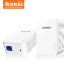 1Pair Tenda PH3 1000Mbps Powerline Network Adapter, AV1000 Ethernet PLC Adapter,Wireless WiFi Router Partner, IPTV, Homeplug AV2