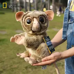 National Geographic 11,5 "плюшевые куклы игрушечные лошадки для детей мягкие и обезьяна сидя Tarsier милые животные