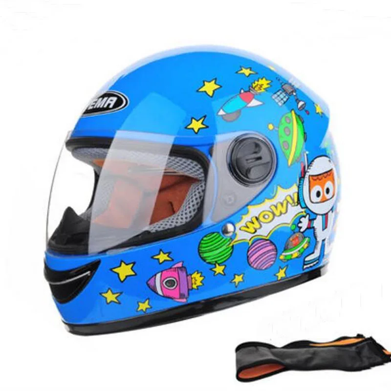 2017 Autumn winter New Child full face motorcycle helmet ABS Children