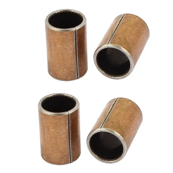 

Top quality 4 x brass tone self-lubricating plain bearing sleeve 15 * 10 * 8mm metal