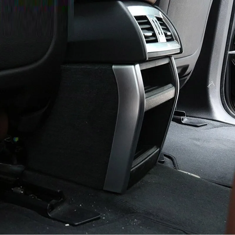 ABS хромирование, задняя часть автомобиля кондиционер выходное отверстие накладка полоски для BMW X5 X6 автомобильные аксессуары