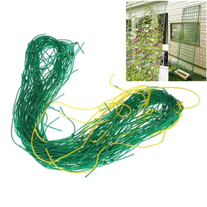 1,8*0,9 садовые нейлоновые шпалеры для выращивания забор поддержка для плетения скалолазания фасоли сетки для растений