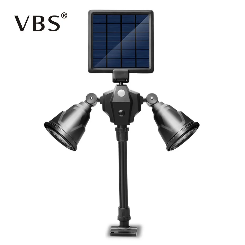 

Robot Spot Light Led Solar Lawn Lamp High Luminance 18 Leds 2835SMD PIR Motion Sensor Solar Lawn Garden Lights Waterproof IP65