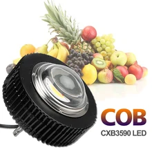 CXB3590 100 Вт 3500K COB светодиодный светильник для выращивания растений, лампа для растений в помещении, полный спектр CXB 3590 светодиодный светильник для выращивания, светильник для роста s