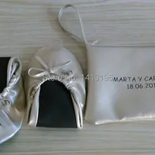 Новое поступление модные женские гнущиеся балетки свадебная обувь в подарок