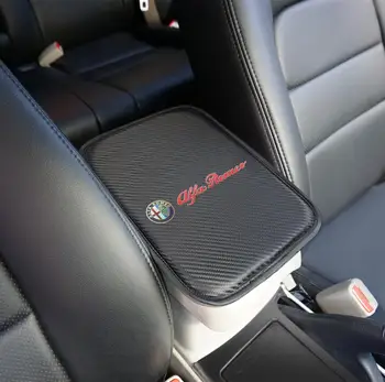 

Car Armrest Pad Covers Universal Center Console Auto Seat Armrests Box Pads for Alfa Romeo Giulia Stelvio Accessories