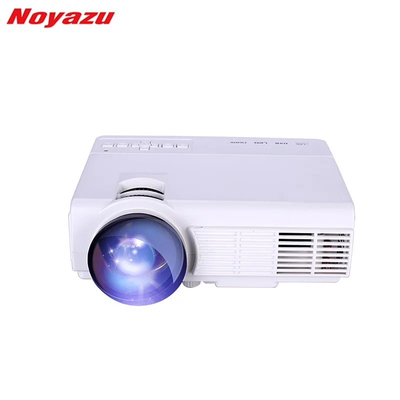 Noyazu NEWQ5 Mini LCD Android Projector 1800 Lumen TV Home Theater Support WIFI Full HD 1080p Video Media player HDMI 3D Beamer