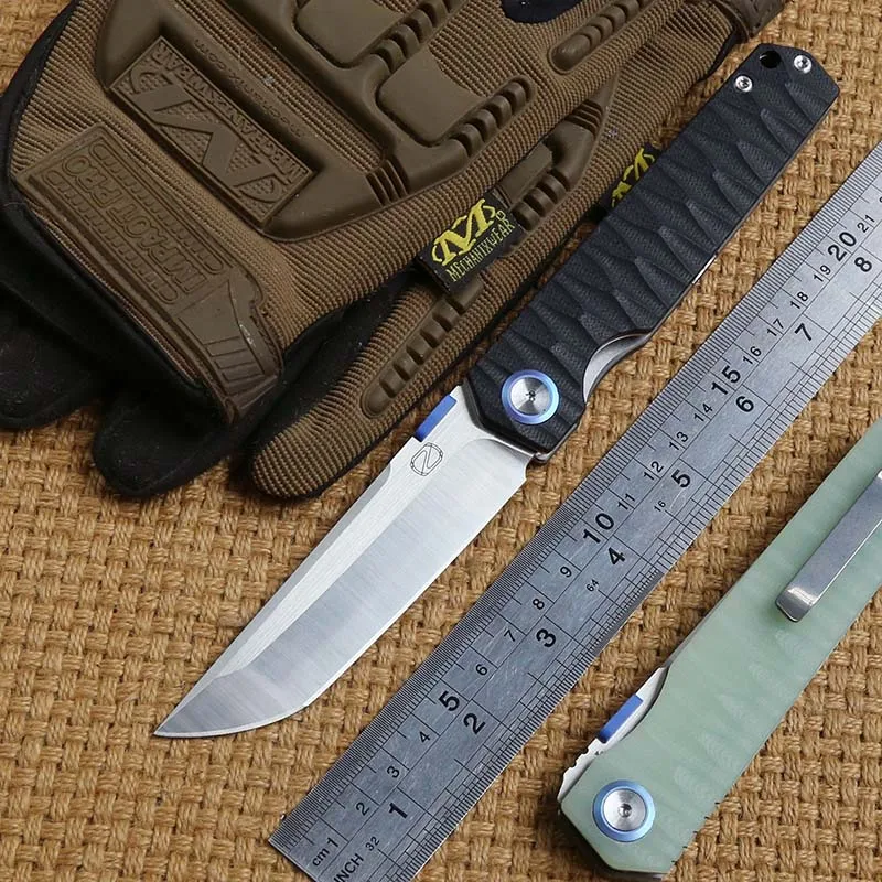 STEDEMON ZKC C03 Тактика Складной нож 440C Лезвие KVT шарикоподшипник G10 Ручка Кемпинг Охота