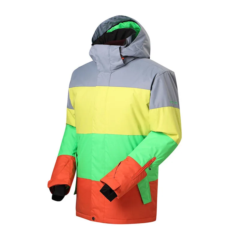 Gsou Снежный бренд, зимняя Лыжная куртка 10k для мужчин, лыжная куртка, водонепроницаемая, для сноуборда, для улицы, для катания на лыжах, для спорта, сноубординга, костюм, спортивная теплая куртка