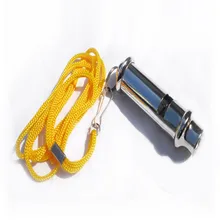 Открытый металлический многофункциональный свисток брелок для кемпинга выживания Аварийный Мини Размер свистки Открытый комплект спортивный свисток рефери