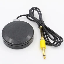 1 шт., высокое качество, круглая форма, тату, педаль, черная татуировка, ножной переключатель для тату, источник питания, цена