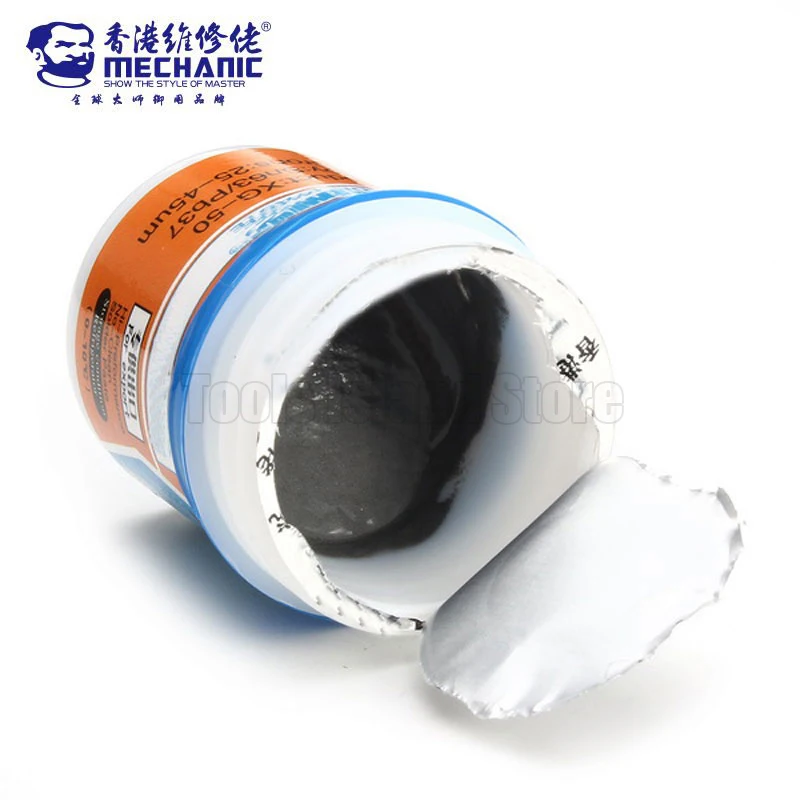 Паяльная паста Mechanic XGSP50 10 шт./лот Сварочная флюс SMD SMT Sn63/Pb37 инструмент паяльная