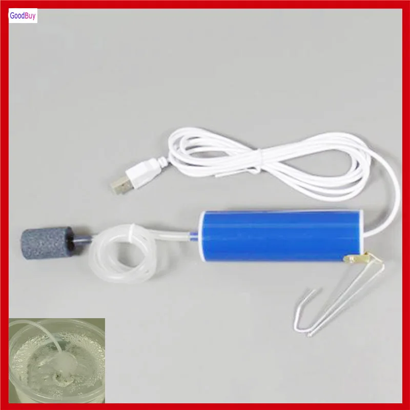 New Portable 5v Usb Powered Outdoor Fishing Oxygen Air Pump Mini