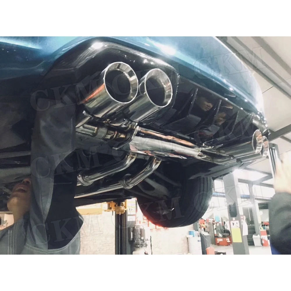 Углеродная волокна гоночного диффузор губа на задний бампер для BMW 2 серии F87 M2