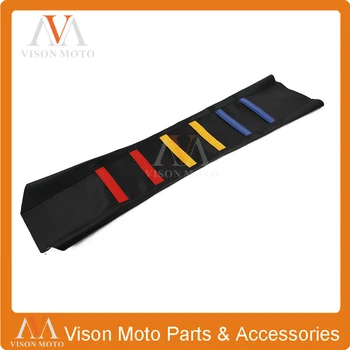 

Universal Ribbed Gripper Soft Seat Cover Guard For ktm yamaha honda kawasaki suzuki CRF XC EXC YZ Dirt Pit Bike Motocross black