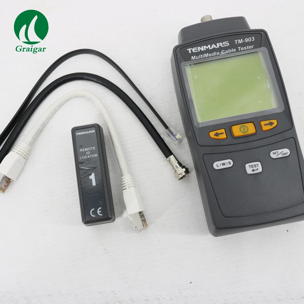 

TENMARS Mutimedia LAN cable Tester with Detect Auto backlit TM-903
