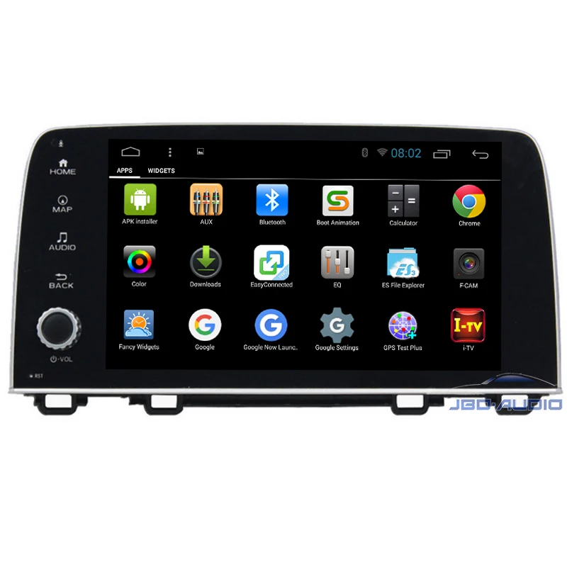 JBD 9 дюймов Высокое разрешение android автомобильный gps для Honda CRV 2017 2018 головного