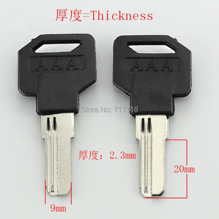 B264 casa puerta vacía llave en blanco Locksmith suministros llaves en