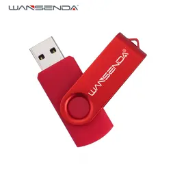 Wansenda поворотный usb-накопитель, флеш-накопитель высокого качества, цветной флеш-накопитель, 256 ГБ, 128 ГБ, 64 ГБ, 32 ГБ, 16 ГБ, 8 ГБ, креативный