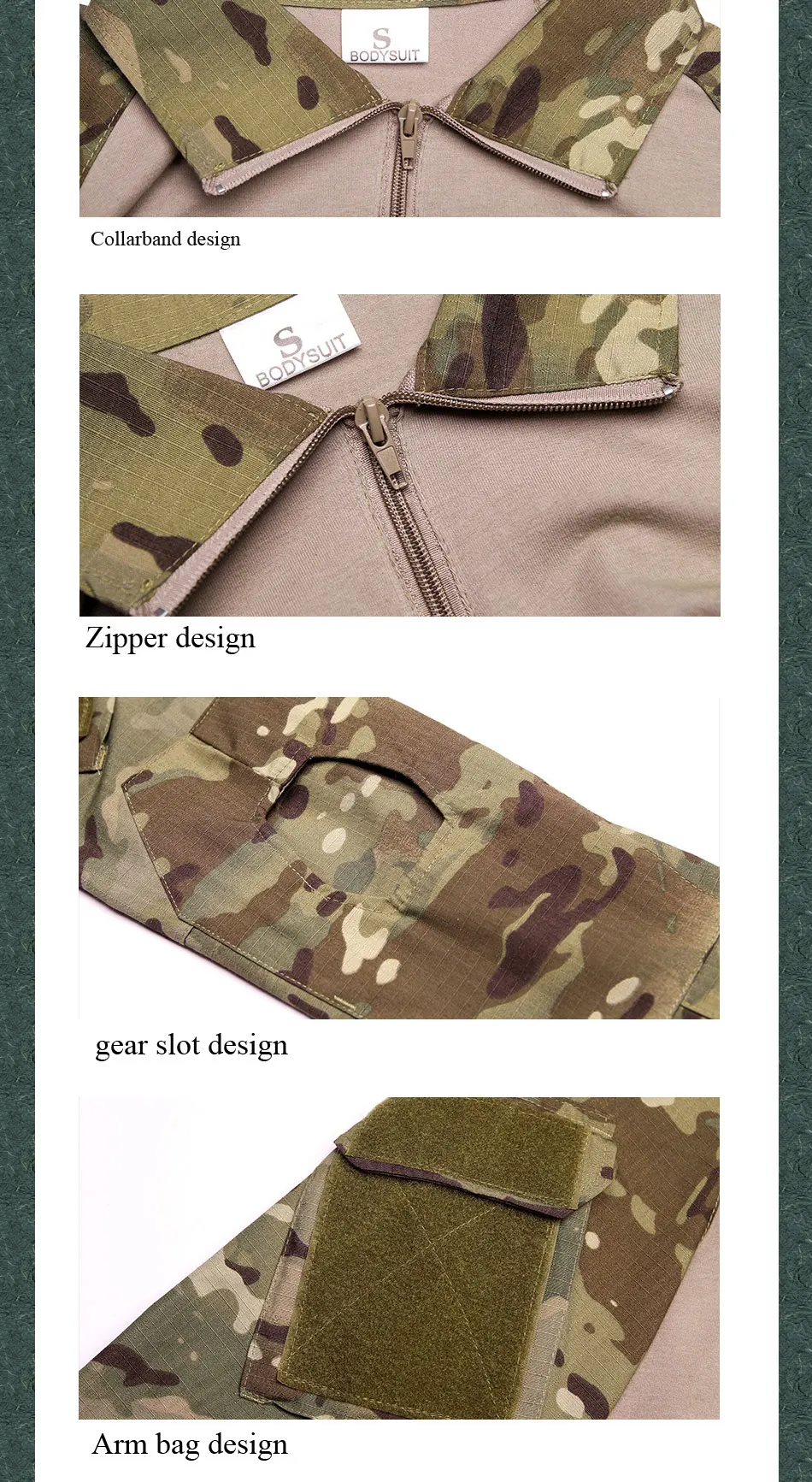 Высокое качество открытый тактическая боевая униформа армии Для мужчин commando Камуфляжный костюм frogloks для тренировок брюки-карго