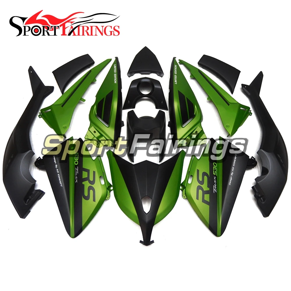 ABS Обтекатели для Yamaha TMAX XP530 T-Max 530 12 13 14 2012 - 2014 Инжекционный зеленый черный матовый
