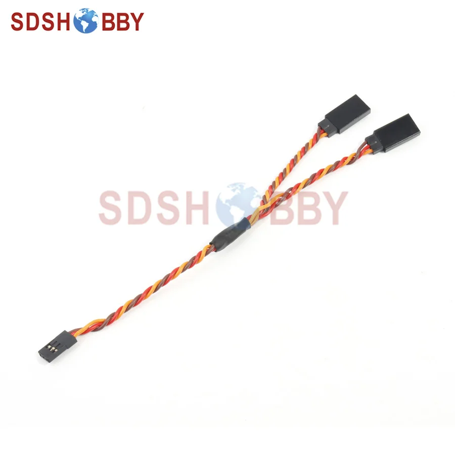 10 шт. * Сверхмощный 22 #/22AWG сервопривод витой провод Y кабель 150 мм|servo cable|servo wireservo y |