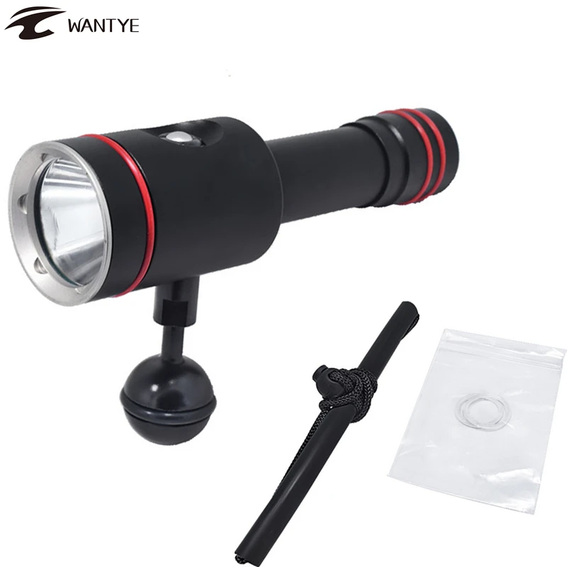 

8000Lumen 100m Underwater Lamp light XM-L L2 LED Diving Flashlight Torch 18650 Waterproof Flash lights Powerful