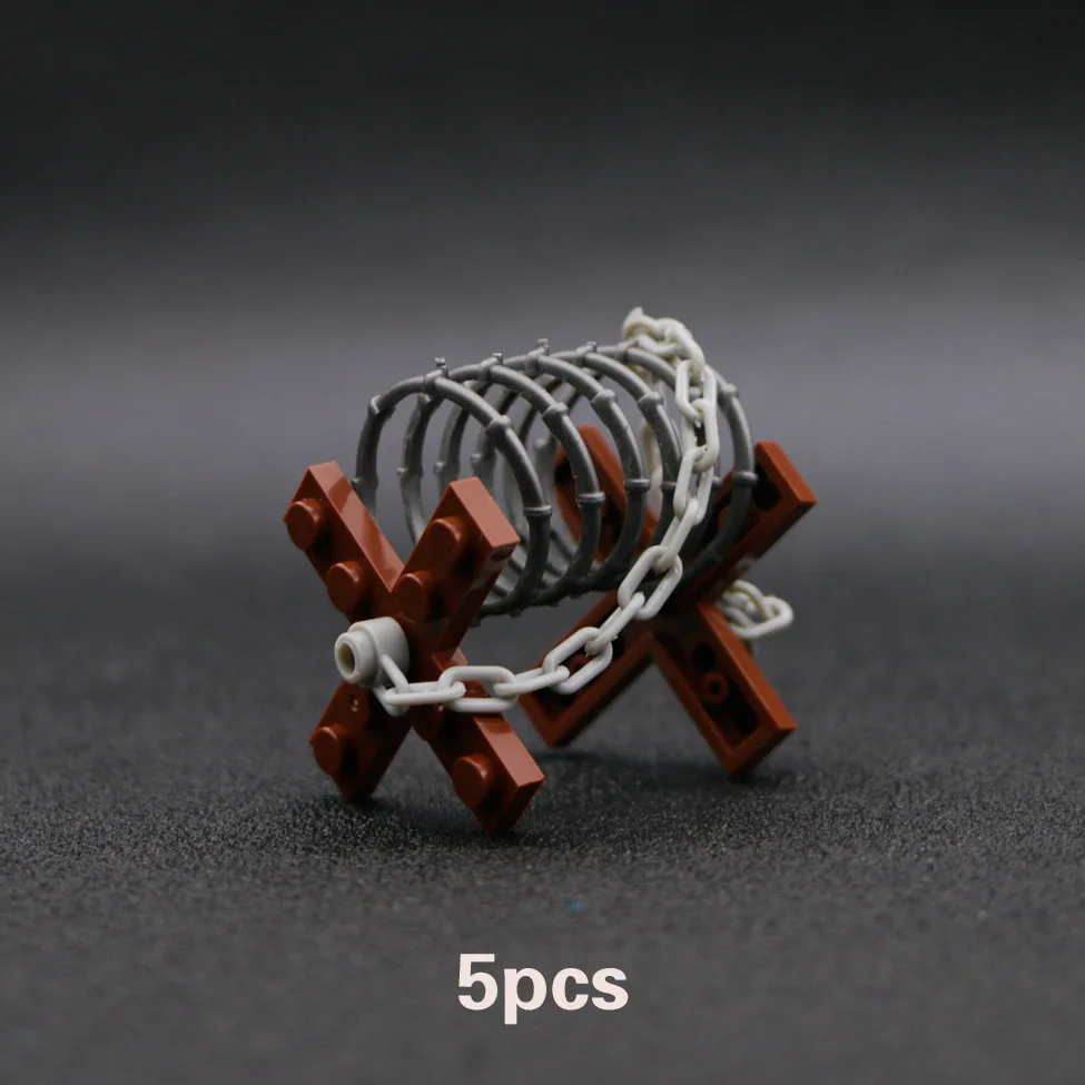 lego military Fence Building Blocks WW2