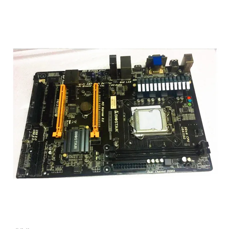 Материнская плата для ПК BIOSTAR Hi-Fi B85S2 B85 LGA 1150 DDR3 16G SATA3 USB3.0 ATX | Компьютеры и офис