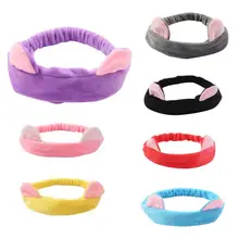 Милая повязка для волос лента для волос кошачьи уши голова Милая повязка для волос аксессуар для укладки Прямая поставка Y626