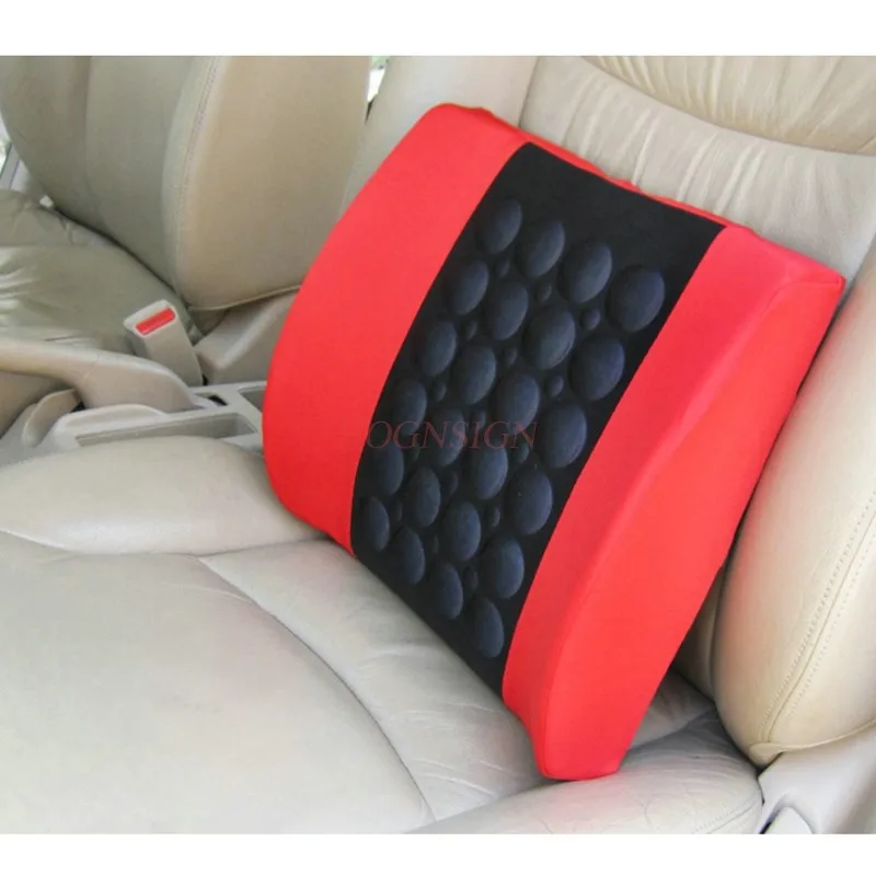 Car Four Seasons Cushion Electric Massager Lumbar Pad Seat Pillow Waist Backrest Headrest 12v Electronic Vibration Massage two sets of screw rod fixing seat ender3 z axis anti eccentric vibration precision bearing 3d printer parts