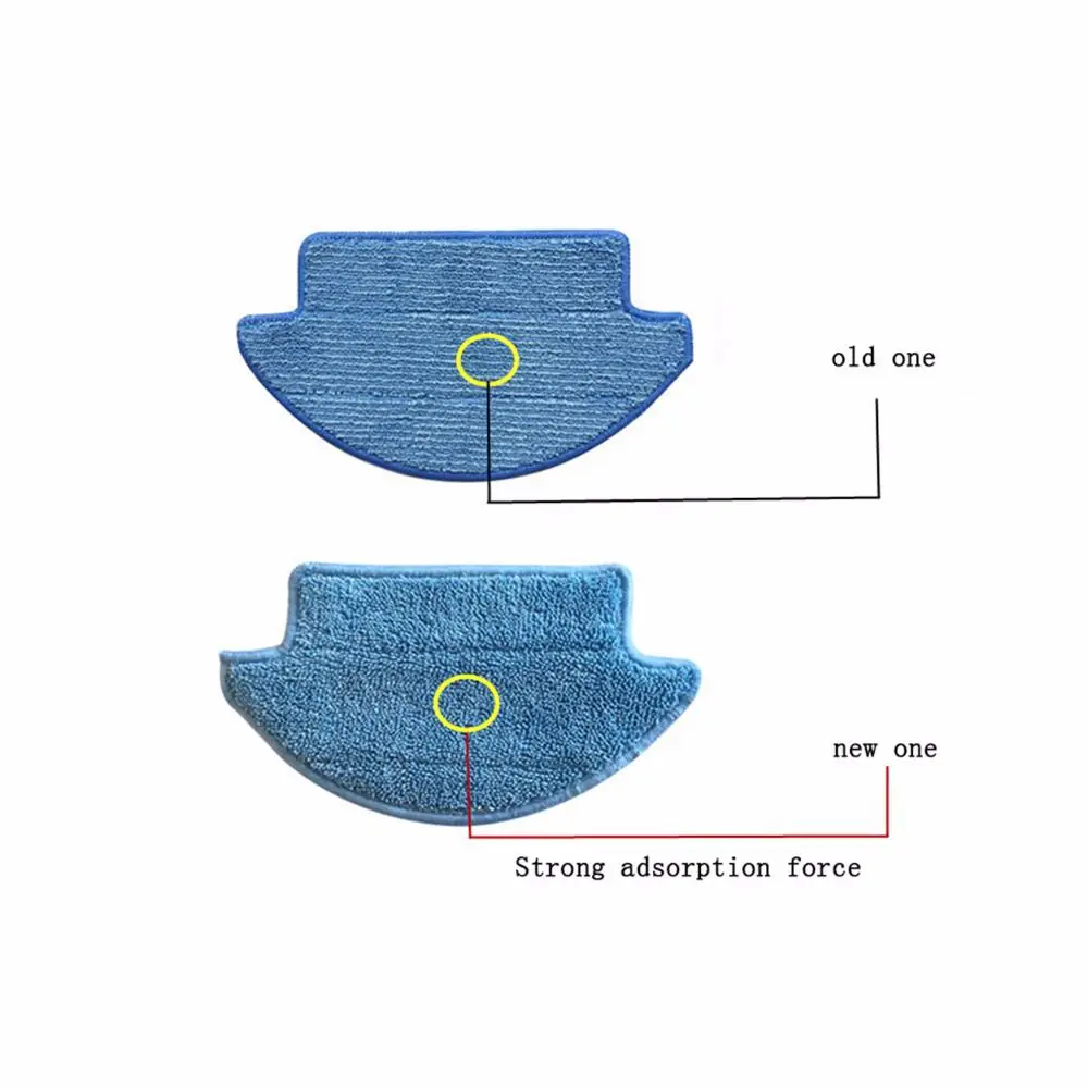 

High Quality 15pcs/lot mop Cloths Parts kit ( mop Cloths x5 + magic paste x10) for Xiaomi Mi Robot Vacuum Cleaner