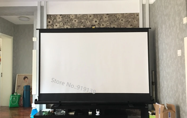 100inch 16x9 Portable Pull Up Screen pic 26