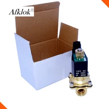 3/" 1/2" 3/" 12 В Соленоидный клапан для воды, нормально открытый 220 В NPT BSP резьба EPDM 120 градусов