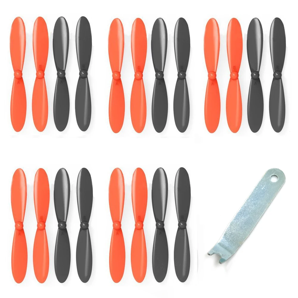 H107D Quadcopter Parts Blades Rotor Propellers SET 4PCS Hubsan X4 Plus H107C