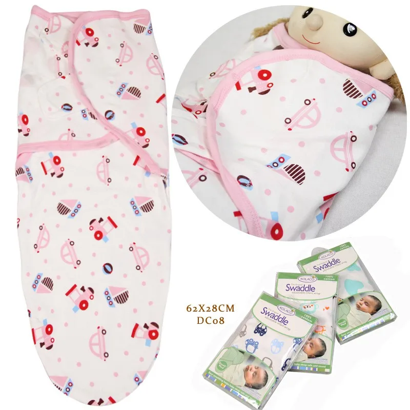 Newborn baby swaddle wrap parisarc 100% cotton soft infant newborn baby products Blanket & Swaddling Wrap Blanket Sleepsack summer sleeping bag for baby