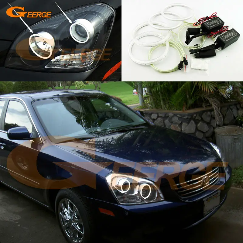 For Kia Optima Magentis 2007 2008 Excellent angel eyes Ultra bright