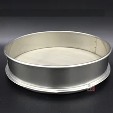 35 см* 7 см/10 см/15 см из нержавеющей стали стандартное контрольное сито(30/40/50/60/80/100/120/150/180/200 сетка)-1 шт./лот