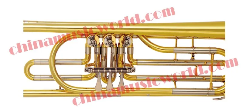 China-Music-World-Yellow-Brass-Bass-Trumpet-CMWBT-1400-