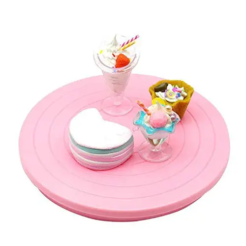 

5.5 Inch Rotating Cake Turntable Revolving Cake Decorating Stand Platform Cake Baking Tool