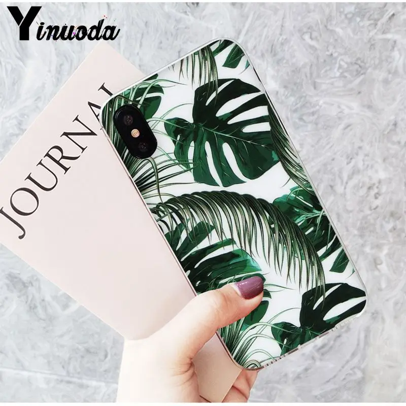 Summer Palm Leaf Banana Leaf Flowers