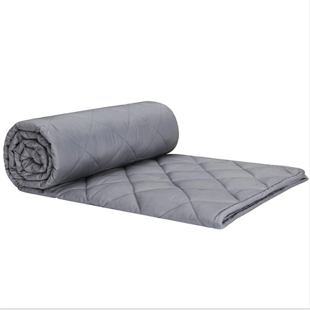 New 7/10/15/20lb 1pcs Cotton Weighted Blanket For Adult Gravity Blankets Decompression Sleep Aid Pressure Weighted Quilt